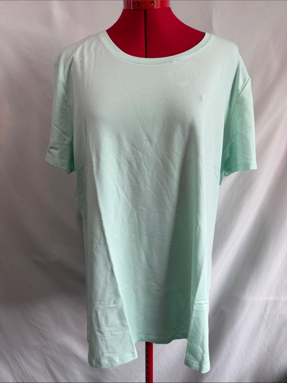 Amazon Essentials Women's Short Sleeve Tee in Mint